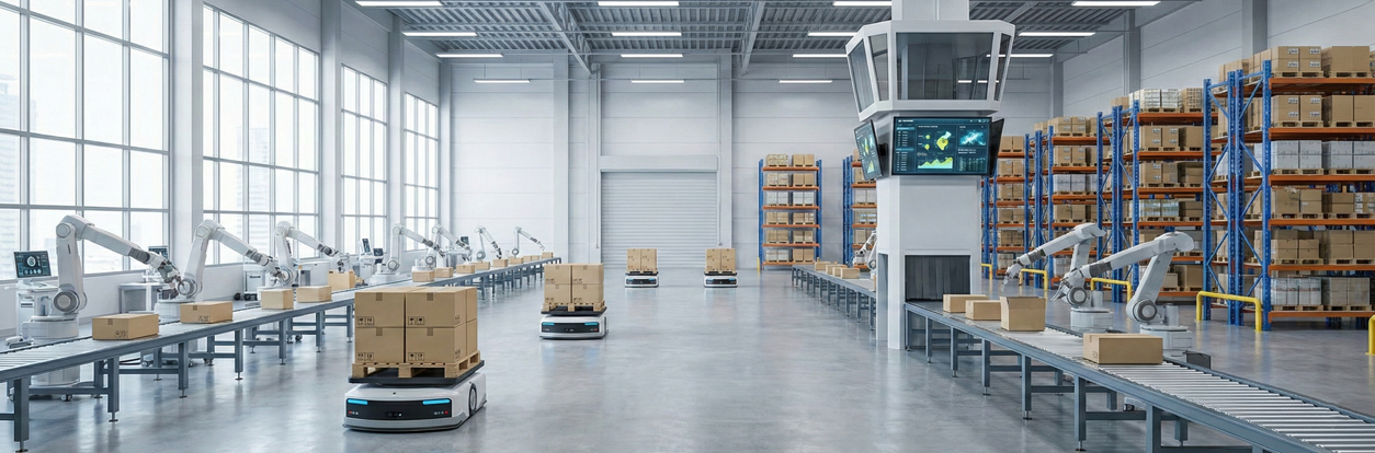 Logistics industry header image